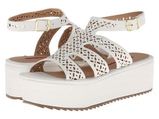 C Label Mollini 29 Womens Wedge Shoes (White)