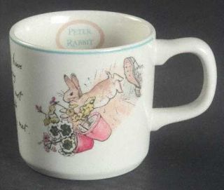 Wedgwood Peter Rabbit Mug, Fine China Dinnerware   Beatrix Potter, Animals,Rabbi