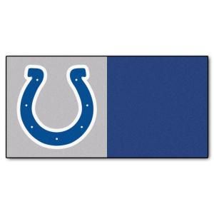 FANMATS Indianapolis Colts 18 in. x 18 in. Carpet Tile (20 Tiles / Case) 8557