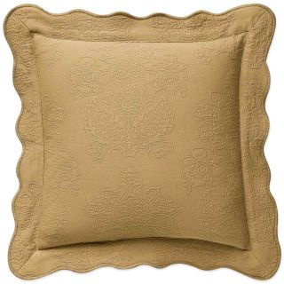 ROYAL VELVET Abigail Square Decorative Pillow, Gold