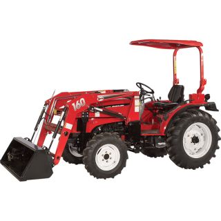 NorTrac 35XT 35 HP 4WD Tractor with Front End Loader   With Ag. Tires