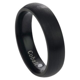 Daxx Mens Cobalt Domed Band   Black 10