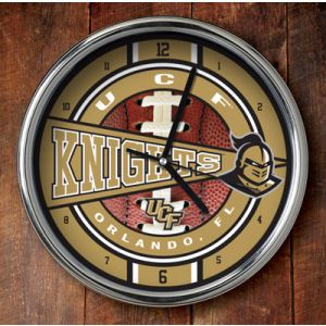 Central Florida Knights Chrome Clock