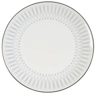 Royal Doulton Debut Salad Plate, Fine China Dinnerware   Gray Crossing Lines