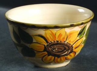 Whole Home Provencial Garden Soup/Cereal Bowl, Fine China Dinnerware   Yellow Su