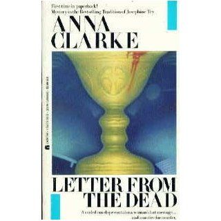 Letter from the Dead Anna Clarke 9781557731470 Books