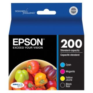 Epson Dual Pack Ink Cartridge   Black/Multicolor (T200120 BCS)