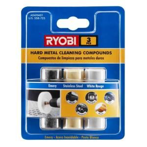 Ryobi Hard Metal Cleaning Compound Set A04HM01