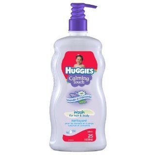 Huggies Calming Touch 25 fl oz Hair and Body Wash   Lavender & Camomile  Baby Bathing Body Washes  Baby