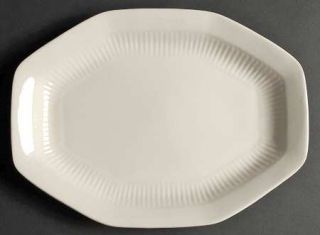 Adams China Empress 13 Oval Serving Platter, Fine China Dinnerware   White,Inne