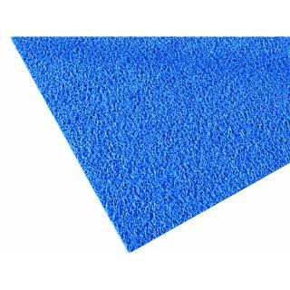 Andersen 437 Blue Vinyl Loop Frontier Scraper Mat, 3' Length x 2' Width, For Indoor/Outdoor Floor Matting