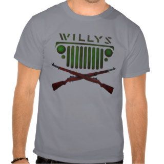 Willys Jeep M1 Garand "Skull and Crossbones" T Shirt