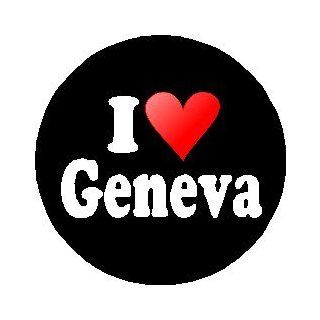 I Love Geneva 1.25" Magnet (heart)  Other Products  
