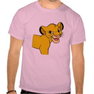 Lion King Simba cub snarling Disney T shirt