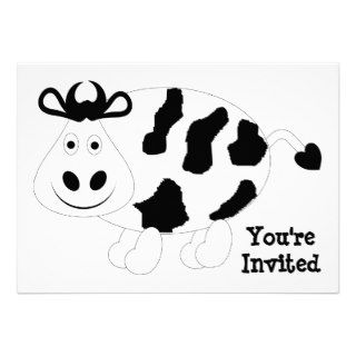 Cow Invitation For Any Occasion