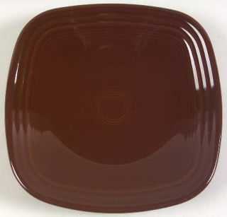 Homer Laughlin  Fiesta Chocolate (Newer) Square Salad Plate, Fine China Dinnerwa