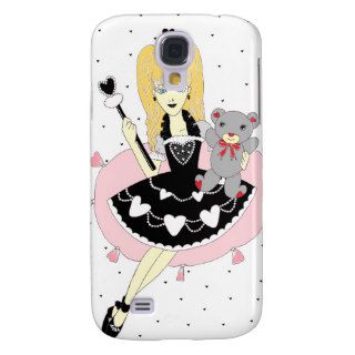 Gothic Hearts Princess Samsung Galaxy S4 Covers