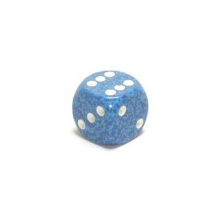 Speckled 16mm d6 Water Pipped Dice Toys & Games