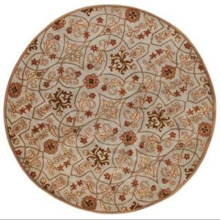 Home Decorators Collection Grimsby Sky Blue 6 ft. Round Area Rug 5409630310
