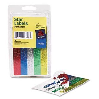Self Adhesive Assorted Color Foil Stars, 1/2w, 440/Pack  Other Products  