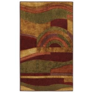 Mohawk Picasso Wine 1 ft. 8 in. x 2 ft. 10 in. Accent Rug 320614