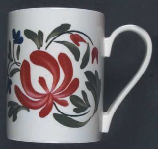 Portmeirion Welsh Dresser Mug, Fine China Dinnerware   White Background, Floral,