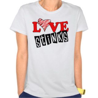 Love Stinks Anti Valentines T shirts