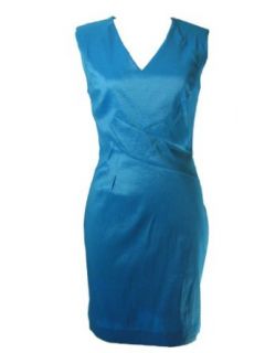 WALTER BAKER Vibrant Sheen Dress BLUE Medium