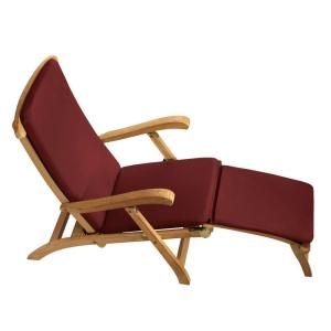 Home Decorators Collection Henna Sunbrella Outdoor Steamer Chair Cushion 1573510150