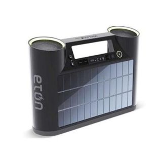 Eton Rukus Portable Bluetooth Sound System with Solar Panel   Black DISCONTINUED NRKS100B
