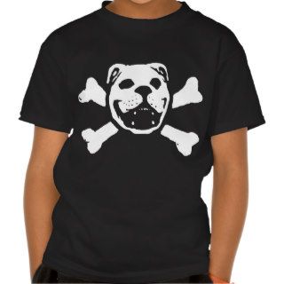 Bulldog Skull for Kids T shirt