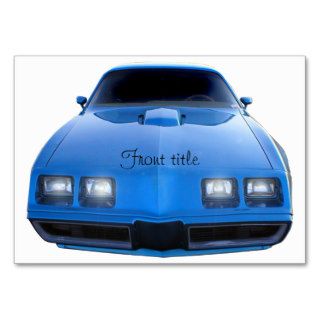 Muscle Car Business Card Templates