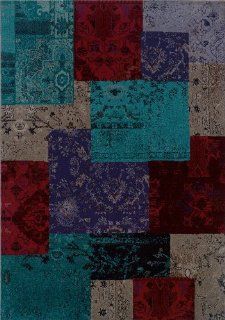 Revival Collection Woven Rug (#441X2) 6'7" X 9'6   Area Rugs