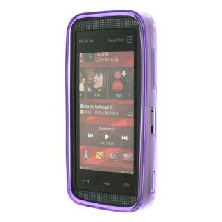 Celicious Purple Hydro Gel Case for Nokia 5530 XpressMusic  Nokia 5530 XpressMusic Case Cover Cell Phones & Accessories