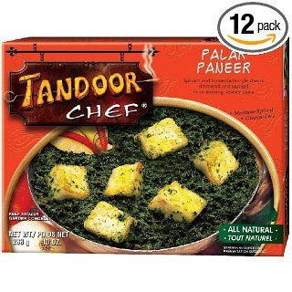 Tandoor Chef Palak Paneer, 10 Ounce Boxes (Pack of 12)  Indian Food  Grocery & Gourmet Food