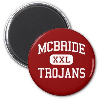 McBride   Trojans   Middle   Muscle Shoals Alabama Refrigerator Magnets