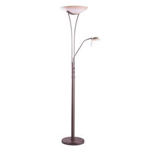 Designers Choice Collection 71 in. Oil Rubbed Bronze Floor Lamp with Reading Light DISCONTINUED TC4035 ORB