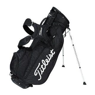 New Titleist Lightweight Stand Bag Char/Orange/Wht  Golf Carry Bags  Sports & Outdoors