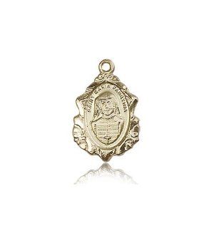 14kt Gold Maria Faustina Medal Charms Jewelry