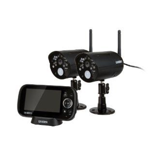 Uniden UDR444 Guardian 4.3 Inch Video Surveillance System with 2 Cameras (UDR444)  Complete Surveillance Systems  Camera & Photo