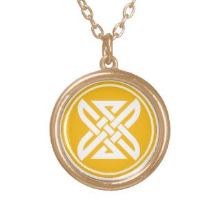 Celtic Knot 1 Gold Necklace