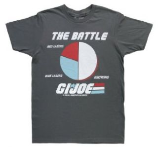 Mighty Fine G.I Joe The Battle Stats T Shirt Gray Clothing