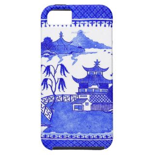 Blue Willow Cell Phone Cover by The Pink Pagoda iPhone 5 Case