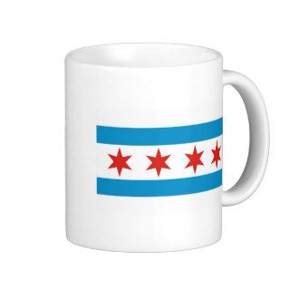 chicago flag coffee mugs