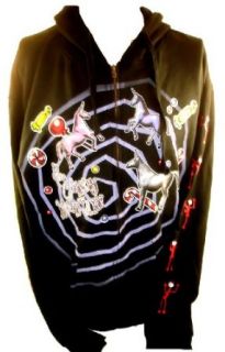 Charlie the Unicorn Mens Hoodie Sweatshirt   Goes to Candy Mountain Clothing