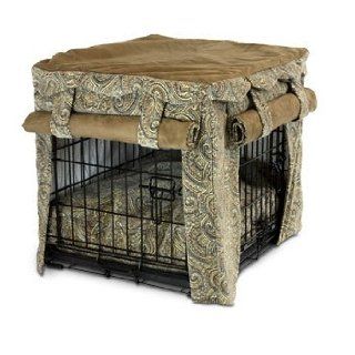 Snoozer Cabana Crate Cover with Matching Pillow Pet Bed in Sicilly, For Crates 36" L X 23" W X 25" H  Pet Kennel Covers 