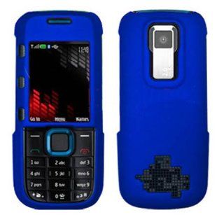 Fits Nokia 5130 XpressMusic Hard Plastic Snap on Cover Solid Dark Blue (Rubberized) T Mobile Cell Phones & Accessories
