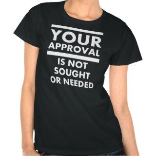 Don't Need Your Approval Funny T Shirt
