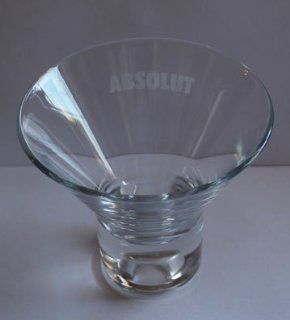 Absolut Vodka Promotional Martini Glass  