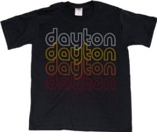 DAYTON, OHIO Retro Vintage Style Youth T shirt Clothing